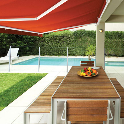 SummerSpace red awning