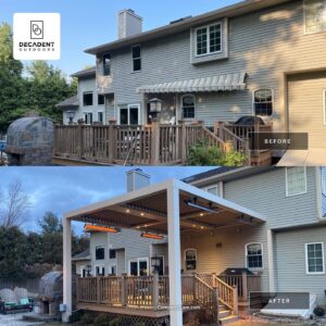 pergola transformation